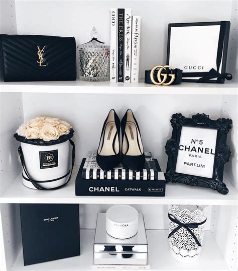 Chanel Shelf Decor .